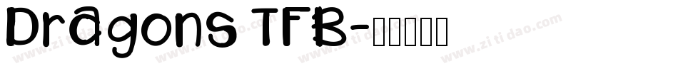 Dragons TFB字体转换